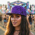 Snapback Hat | Alien Mycelium Purple