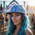 Snapback Hat | Angel Catcher Blue