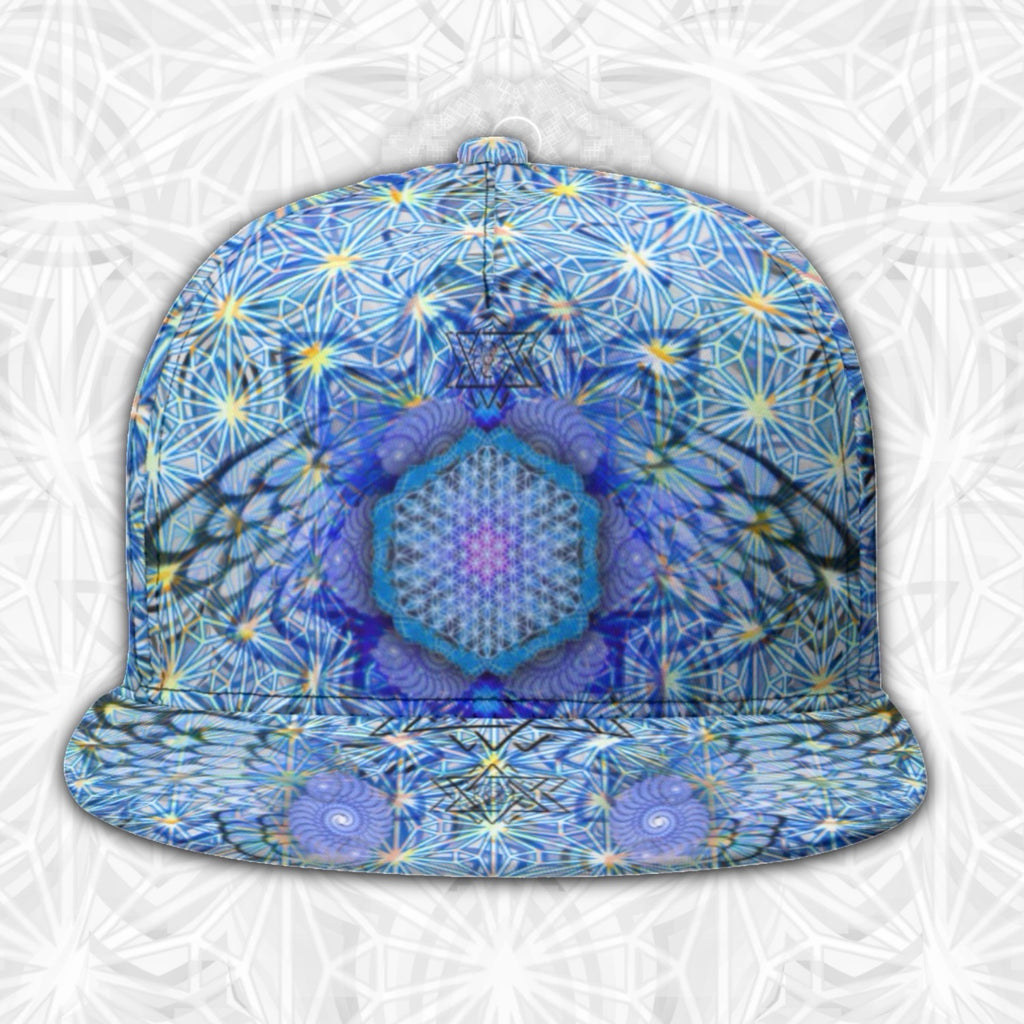Snapback Hat | Angel Catcher Blue