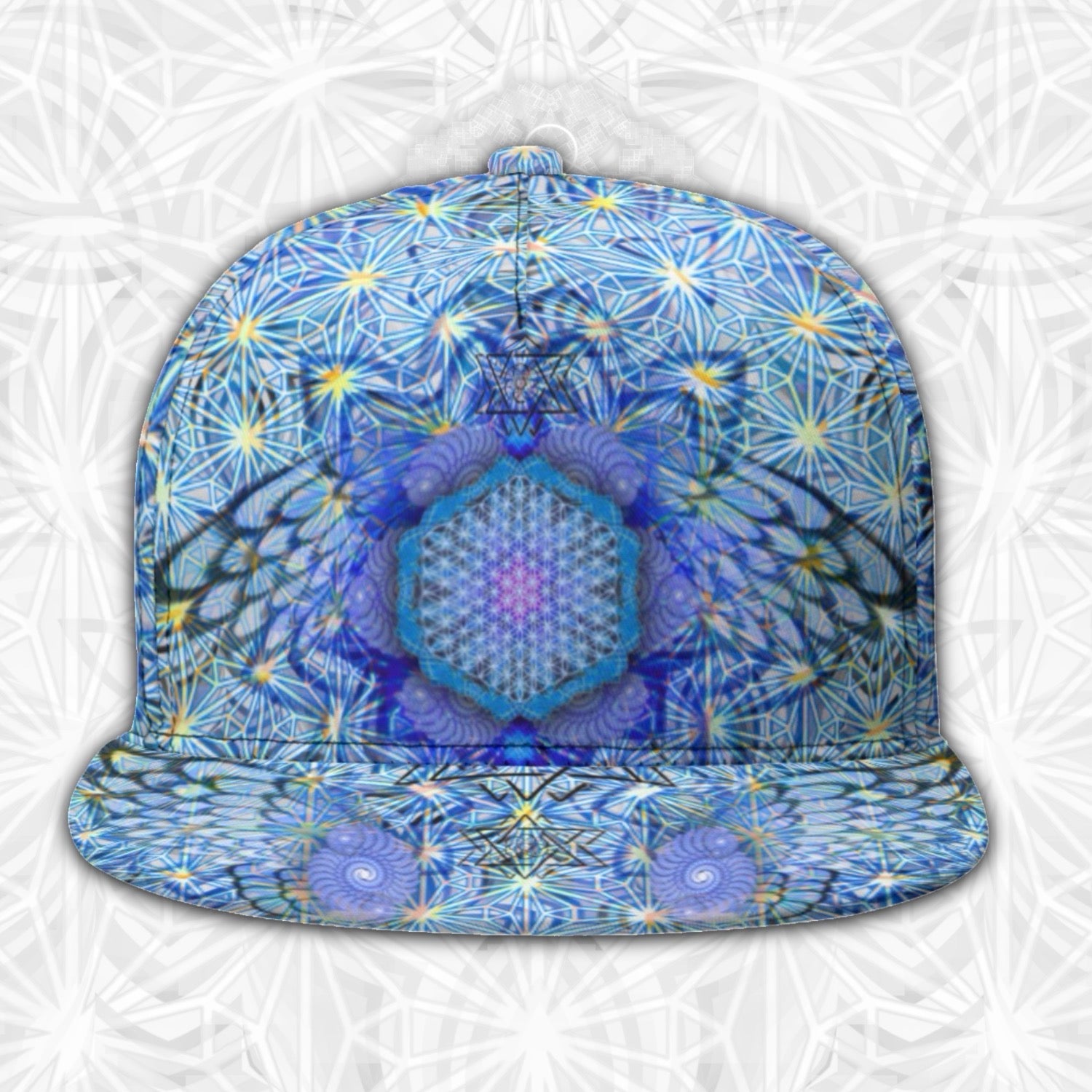 Snapback Hat | Angel Catcher Blue