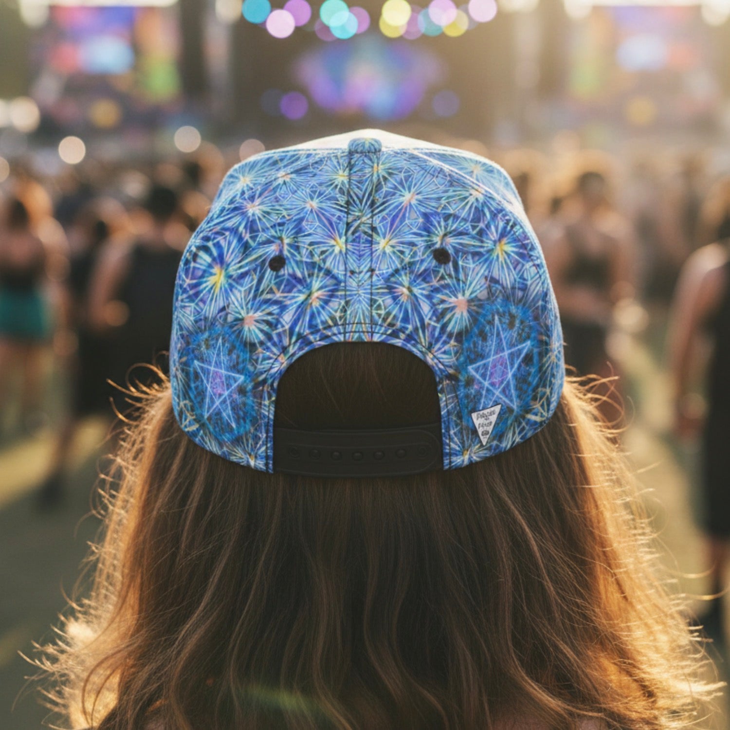 Snapback Hat | Angel Catcher Blue