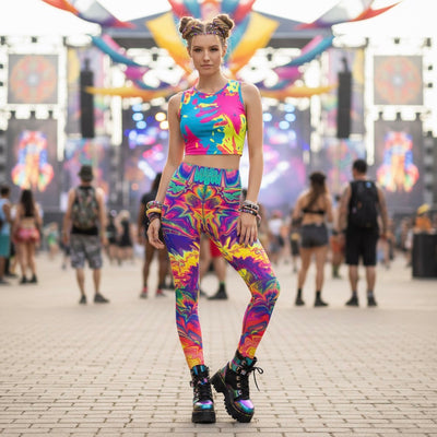 Women’s Yoga Leggings | Prism Pane