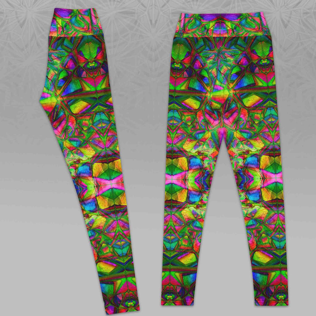 Women’s Yoga Leggings | Crystalline Forest