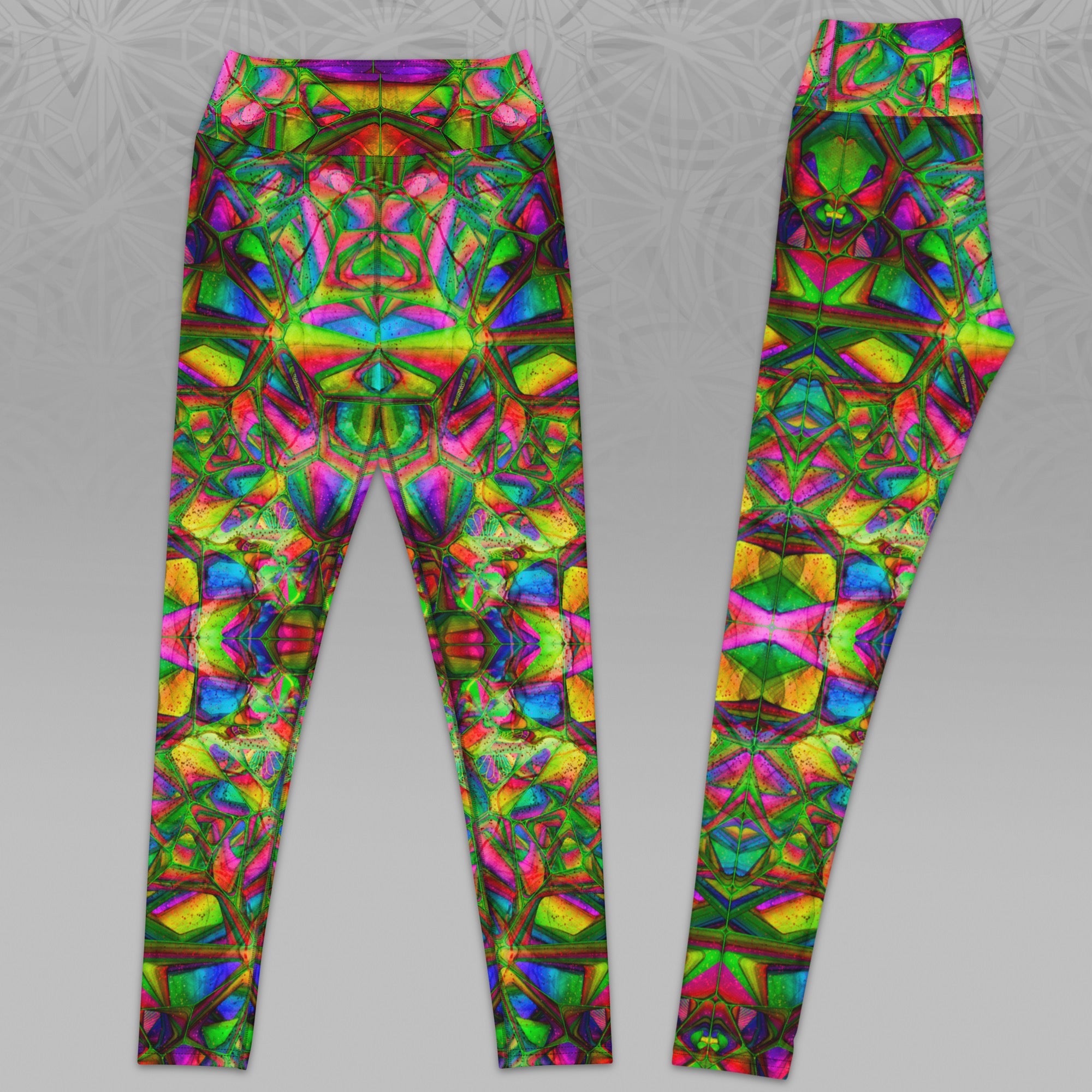 Women’s Yoga Leggings | Crystalline Forest