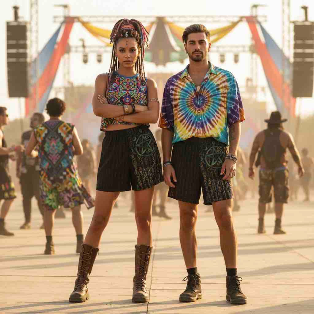 Enochian Vision Unisex Athletic Long Shorts