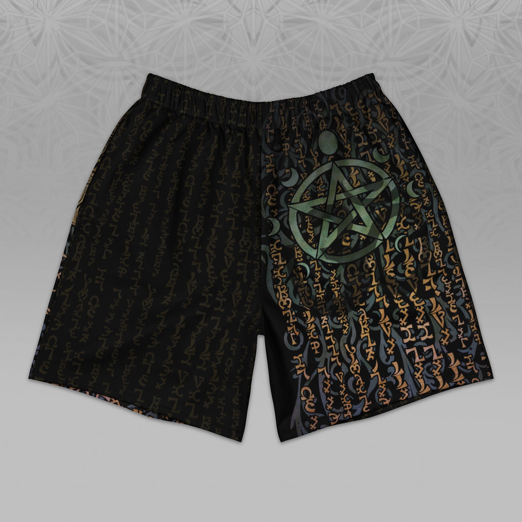 Enochian Vision Unisex Athletic Long Shorts