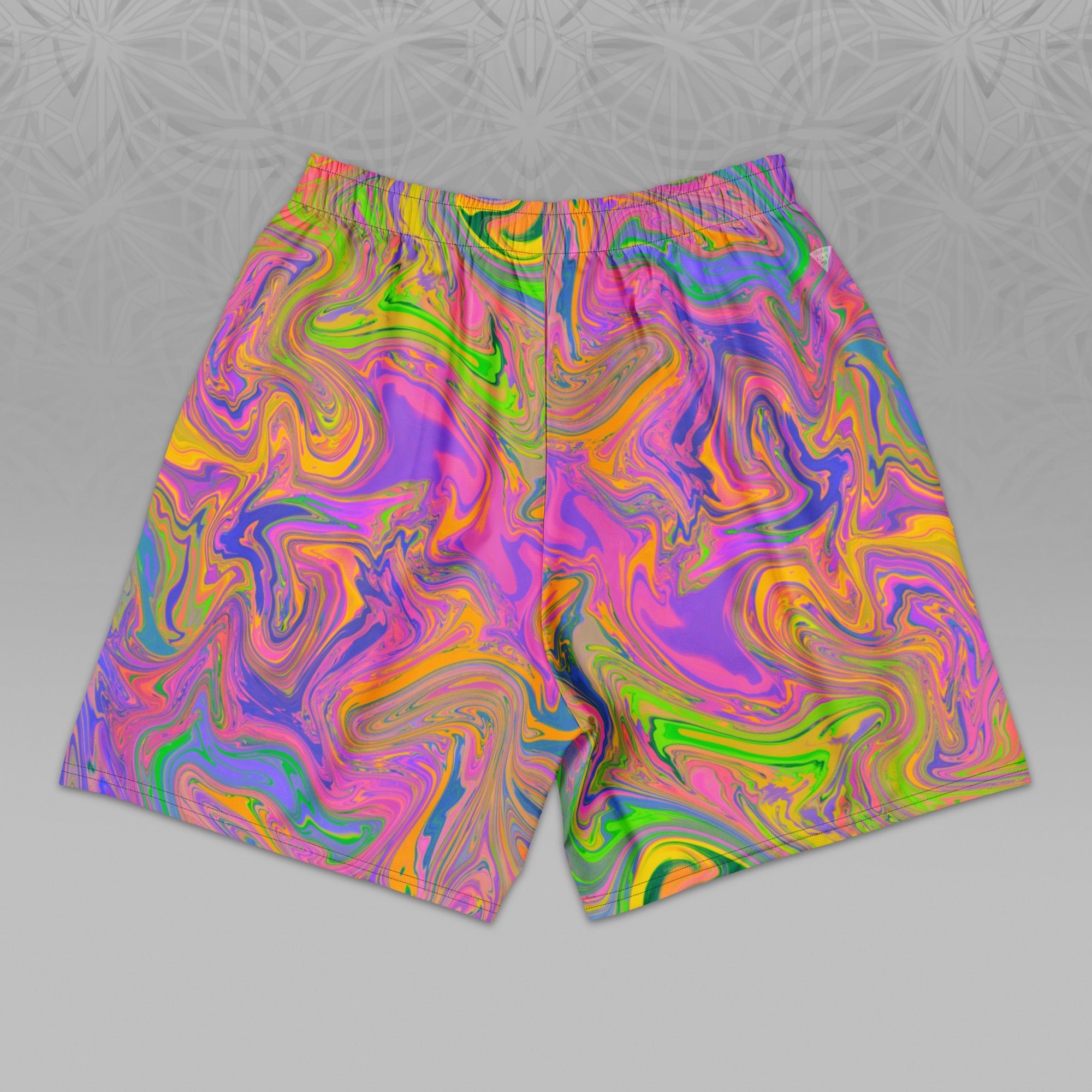 Psytrance Unisex Athletic Long Shorts