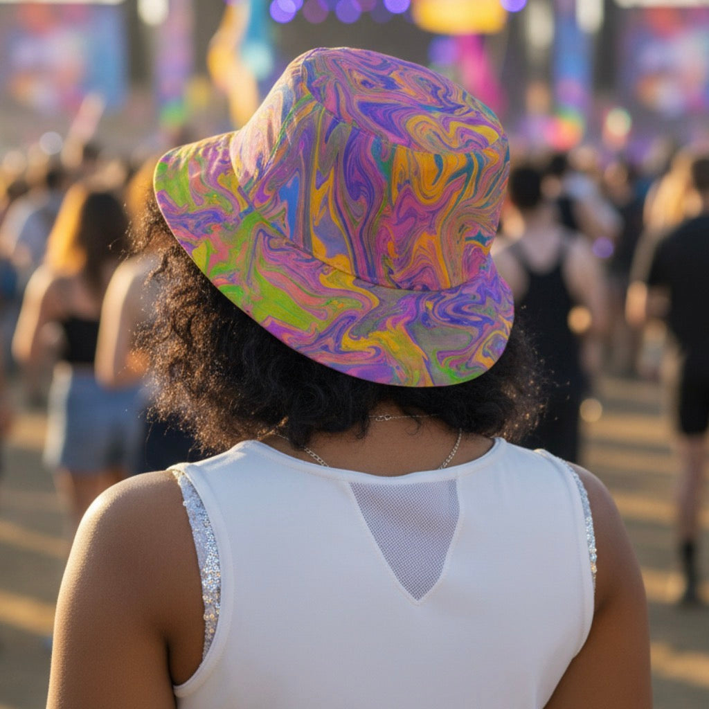 Psytrance Bucket Hat