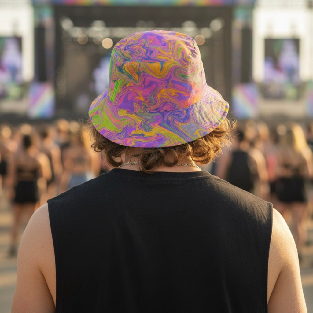 Psytrance Bucket Hat