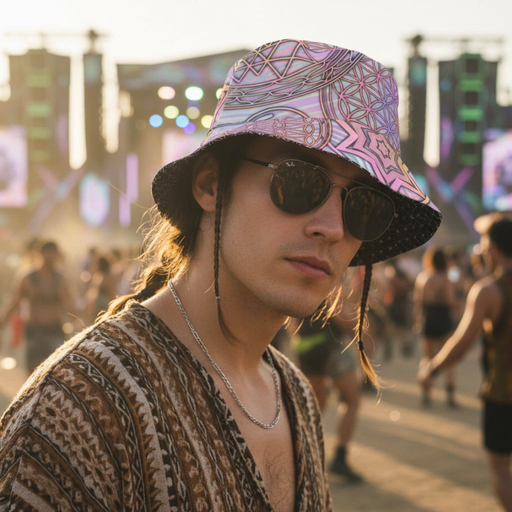 Sacred Geo Bucket Hat