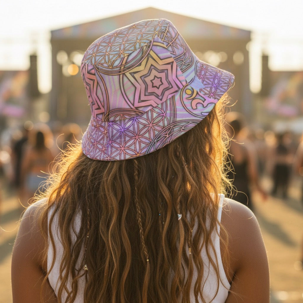 Sacred Geo Bucket Hat