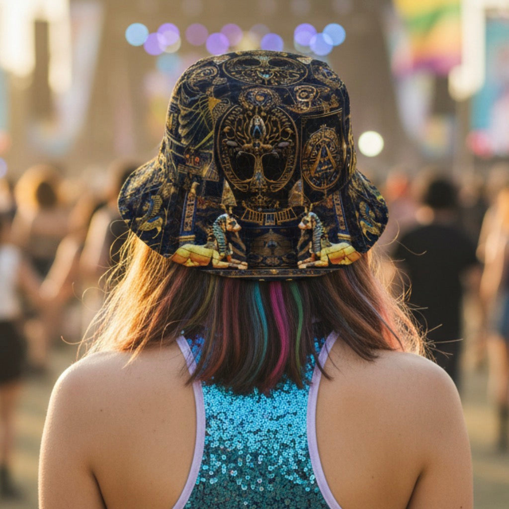 Egyptian Atlantis Bucket Hat