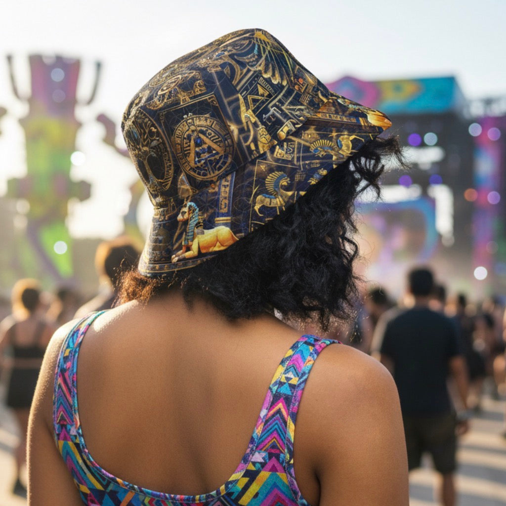Egyptian Atlantis Bucket Hat