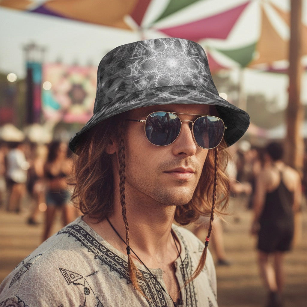 Ophanim Grey Bucket Hat
