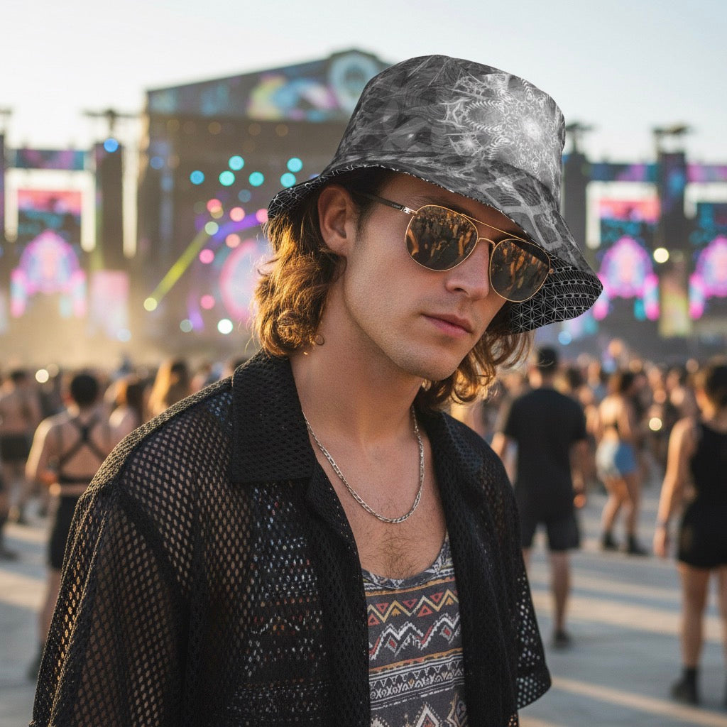 Ophanim Grey Bucket Hat