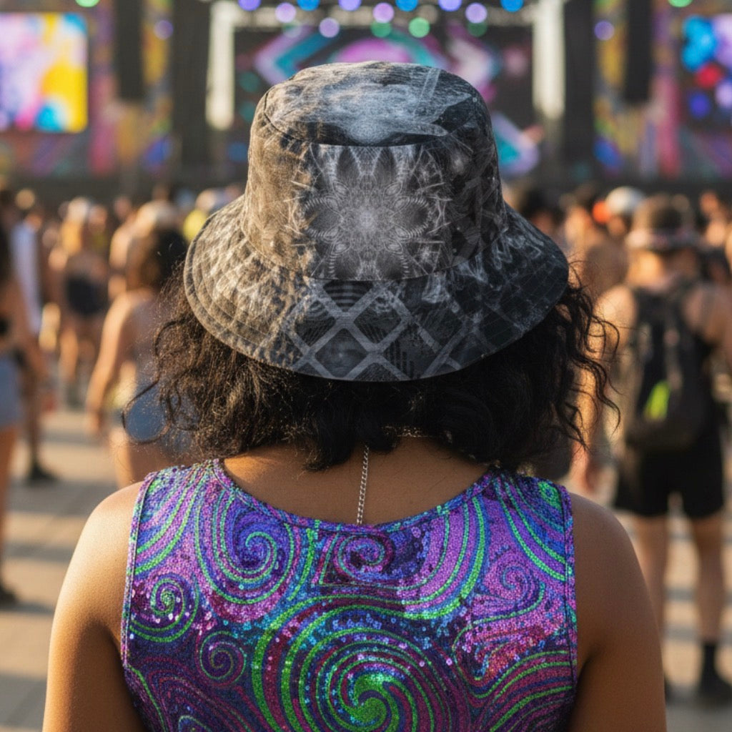 Ophanim Grey Bucket Hat