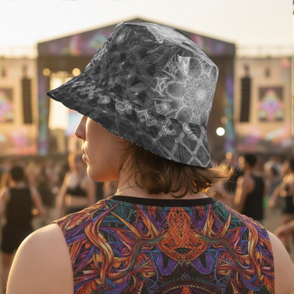 Ophanim Grey Bucket Hat