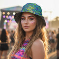 Wizard Stoner Alien Bucket Hat