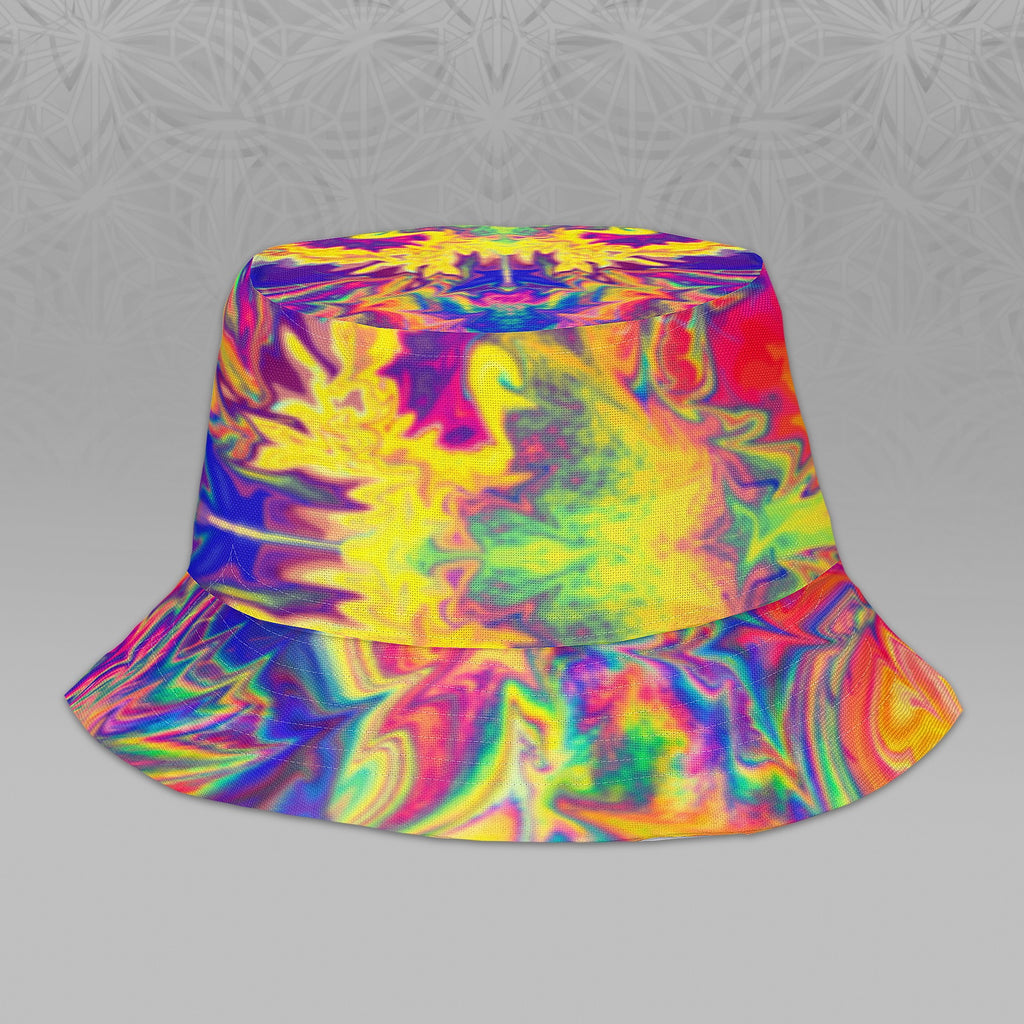 Windowpane Bucket Hat