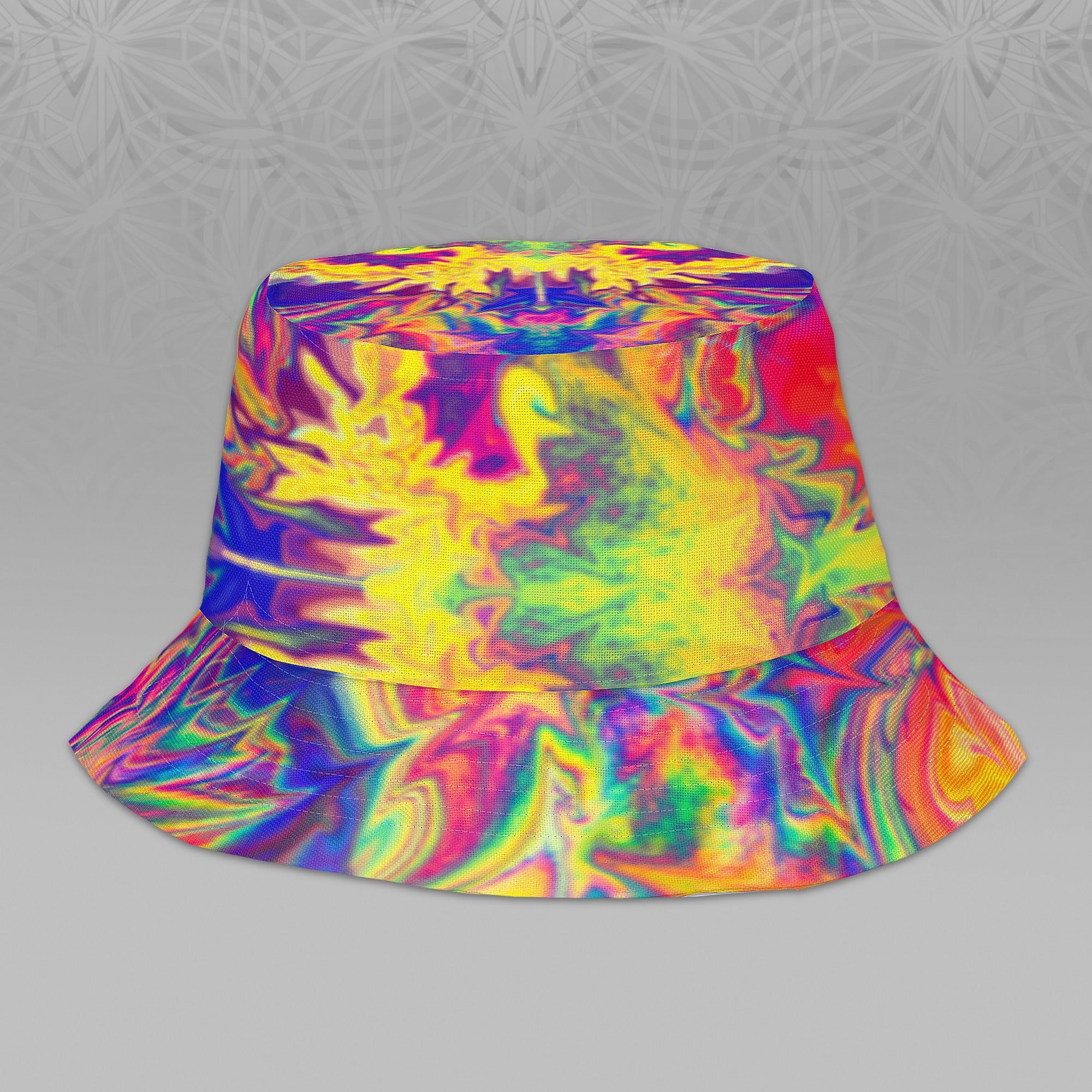 Windowpane Bucket Hat