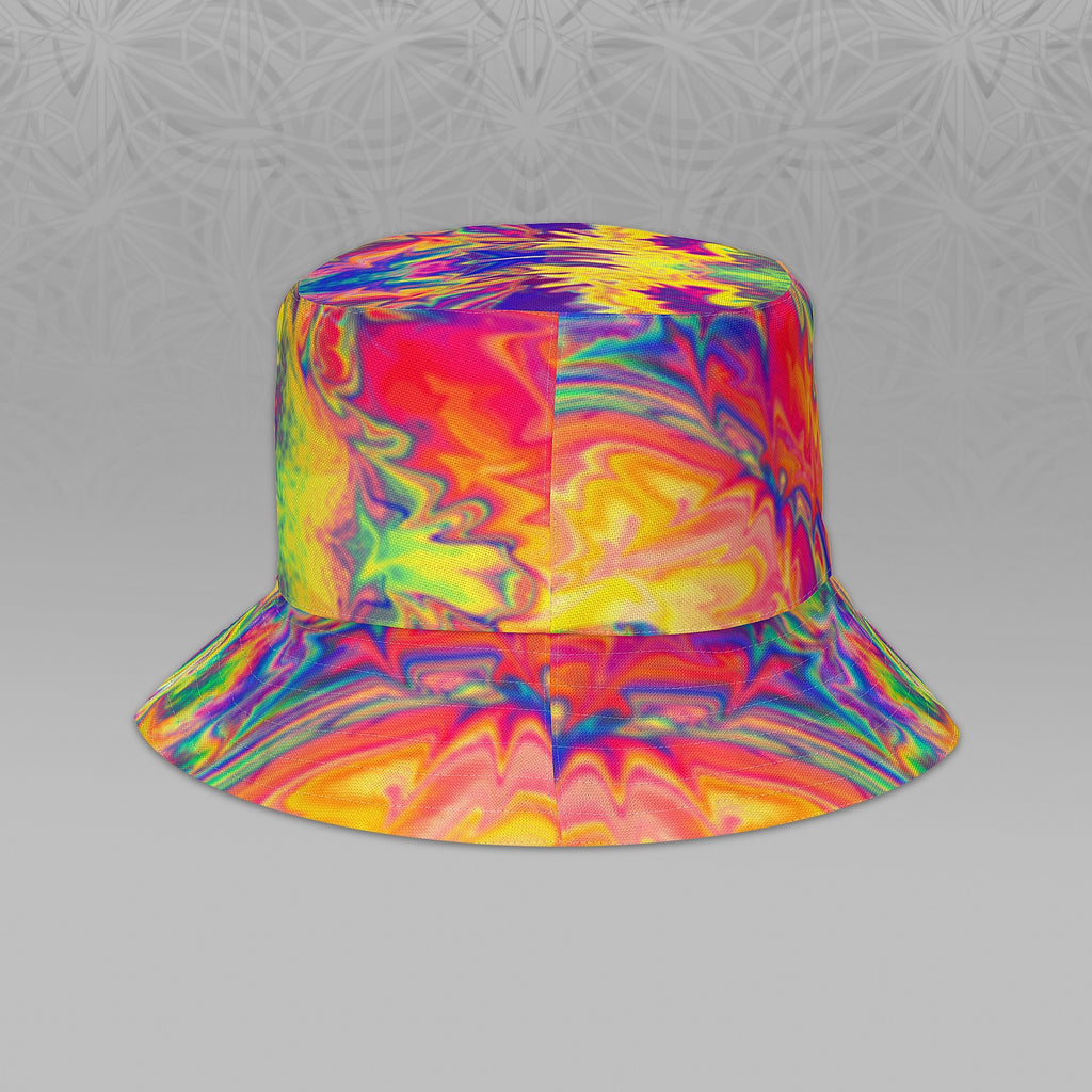 Windowpane Bucket Hat
