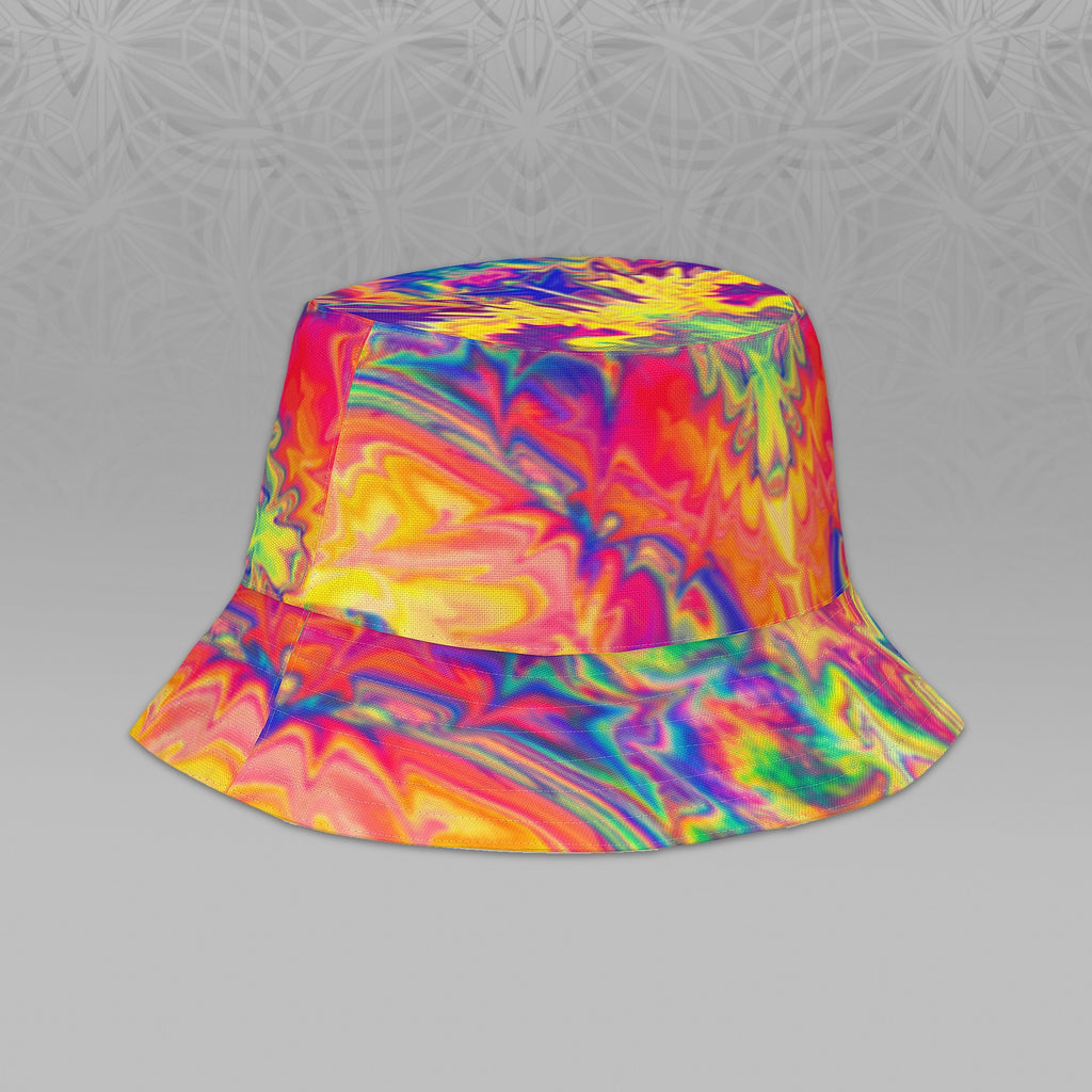 Windowpane Bucket Hat