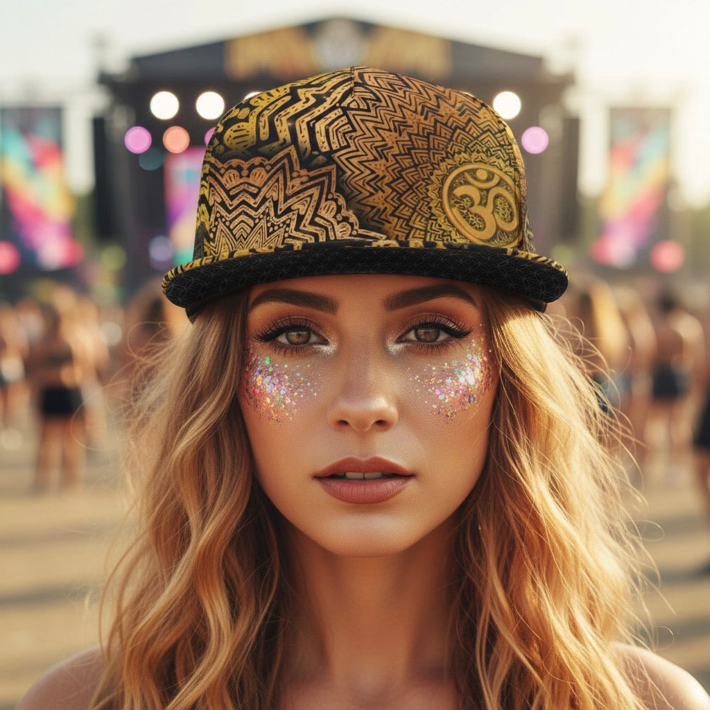 Snapback Hat | Golden OM