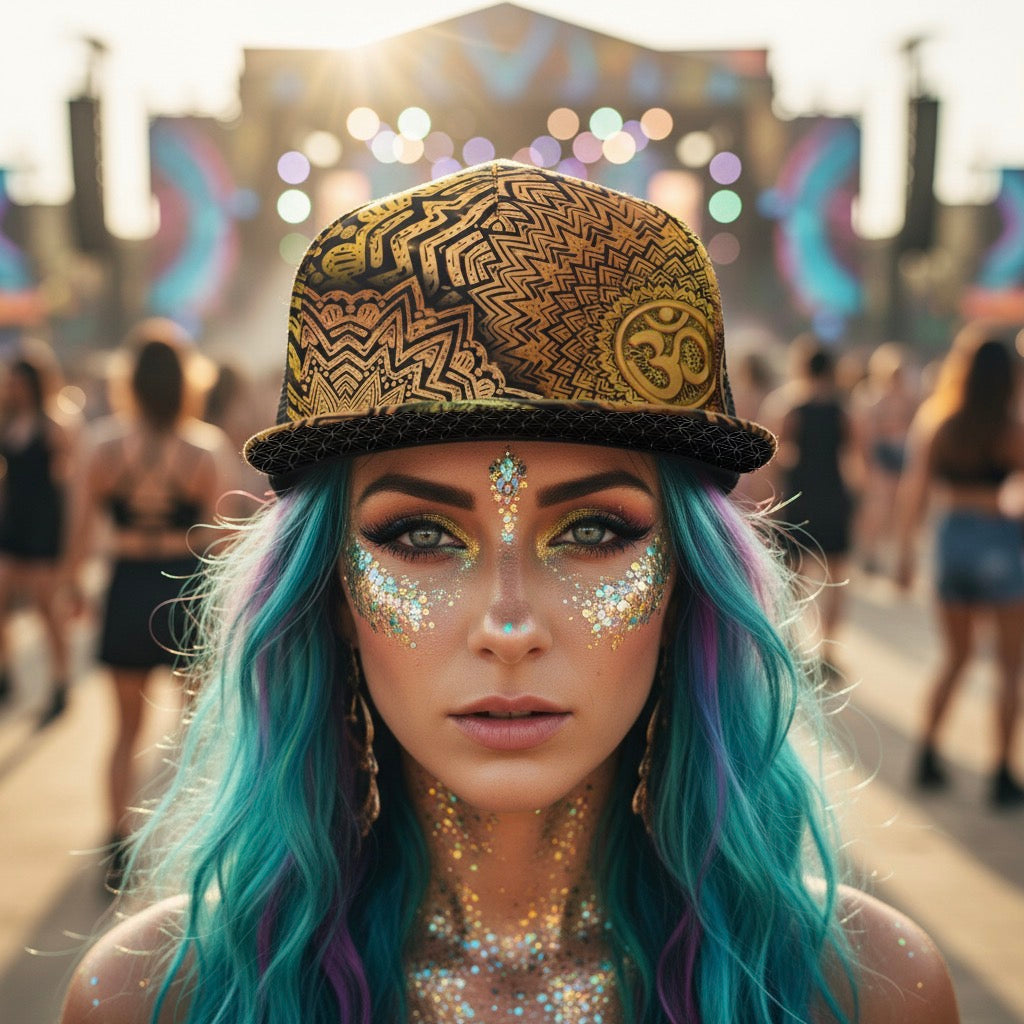 Snapback Hat | Golden OM