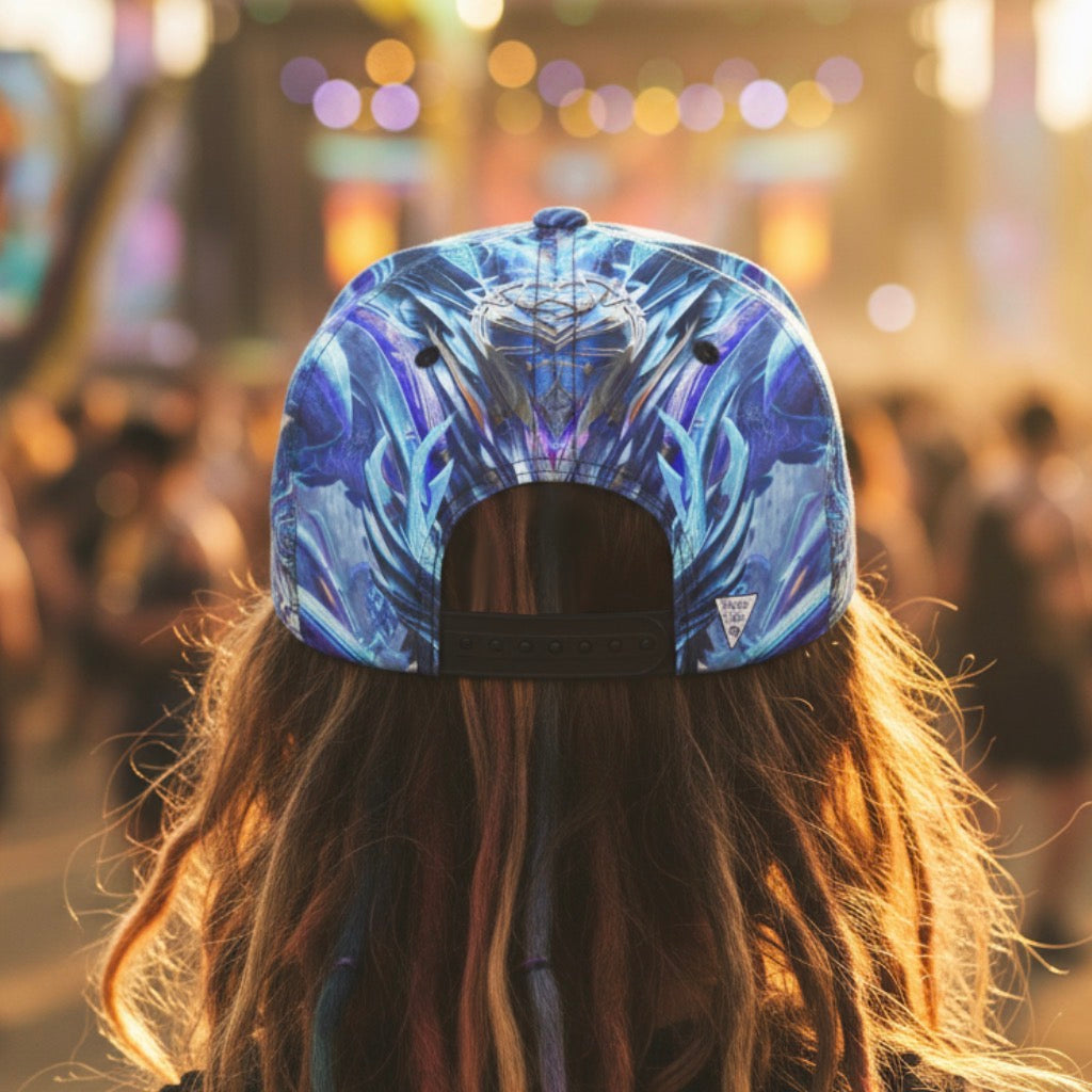 Snapback Hat | Electric Dragonscape