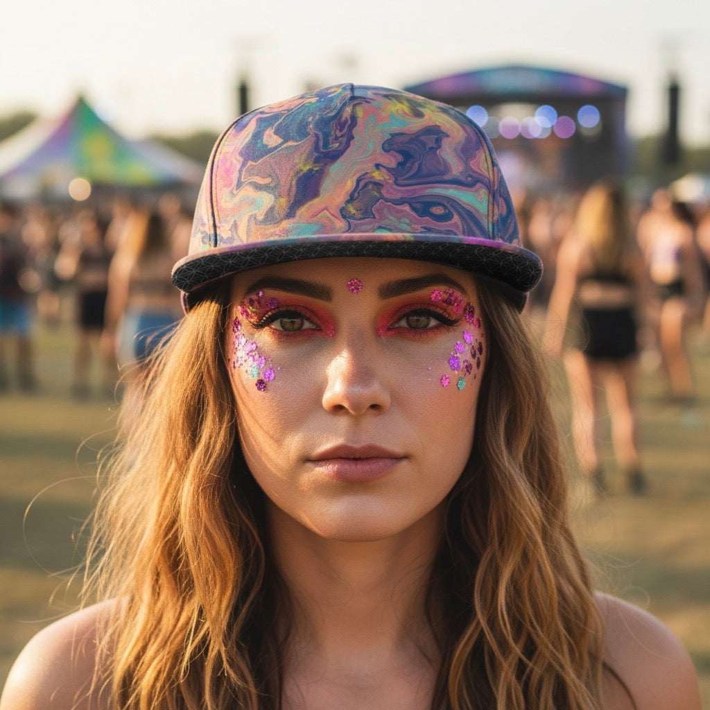 Snapback Hat | Liquified Abyss