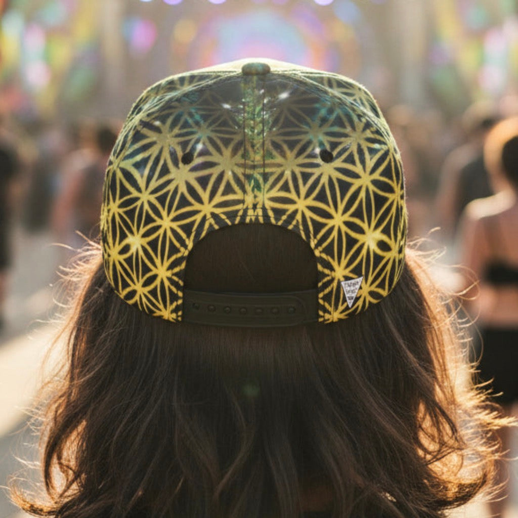 Snapback Hat | Mystic Eye Gold