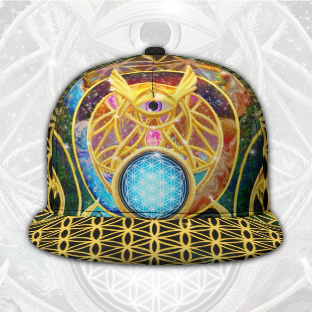 Snapback Hat | Mystic Eye Gold