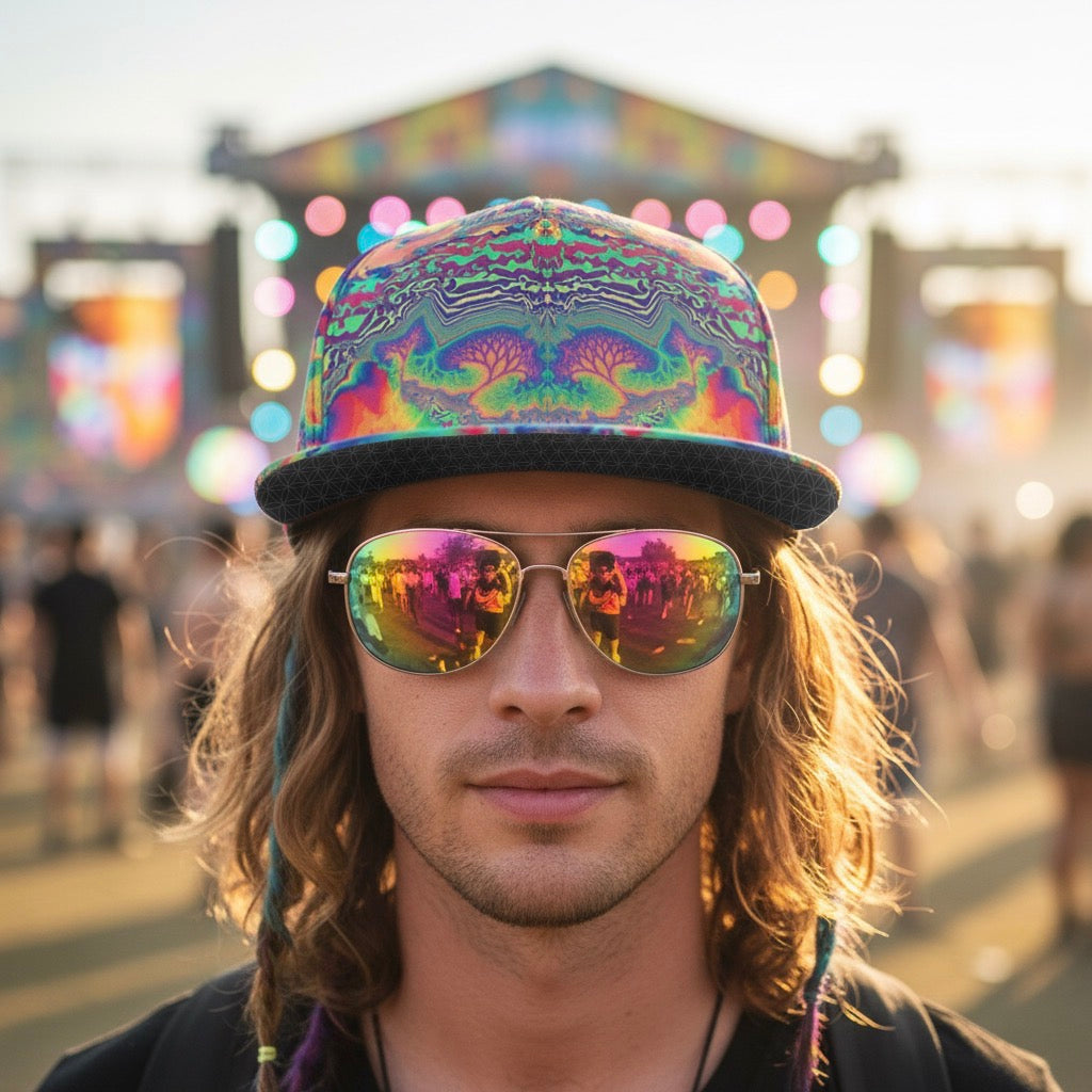 Snapback Hat | Acid Melt