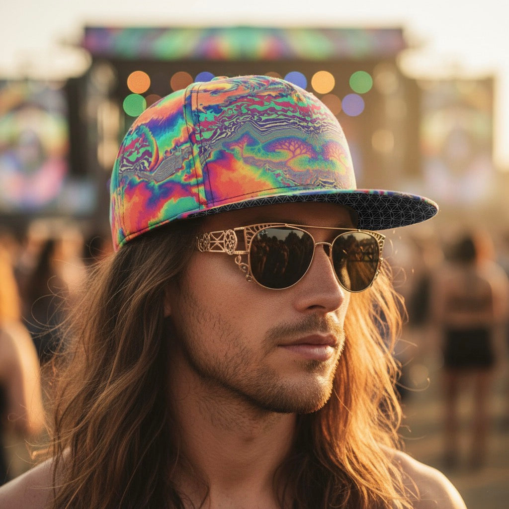 Snapback Hat | Acid Melt