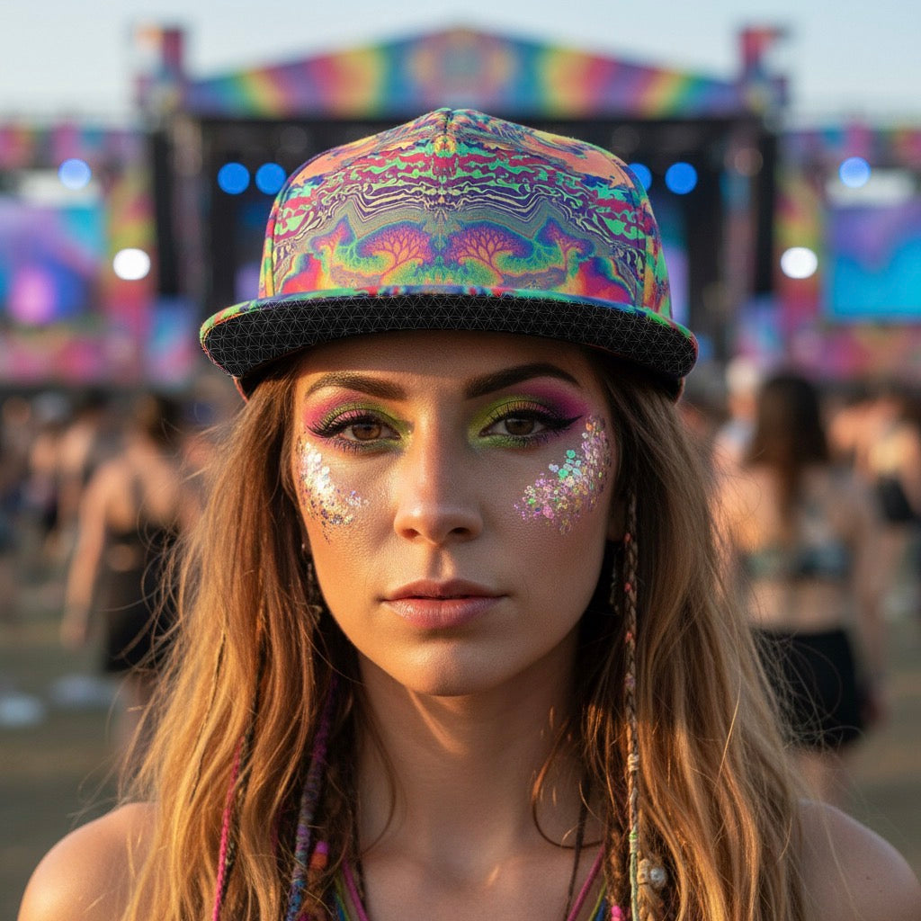 Snapback Hat | Acid Melt