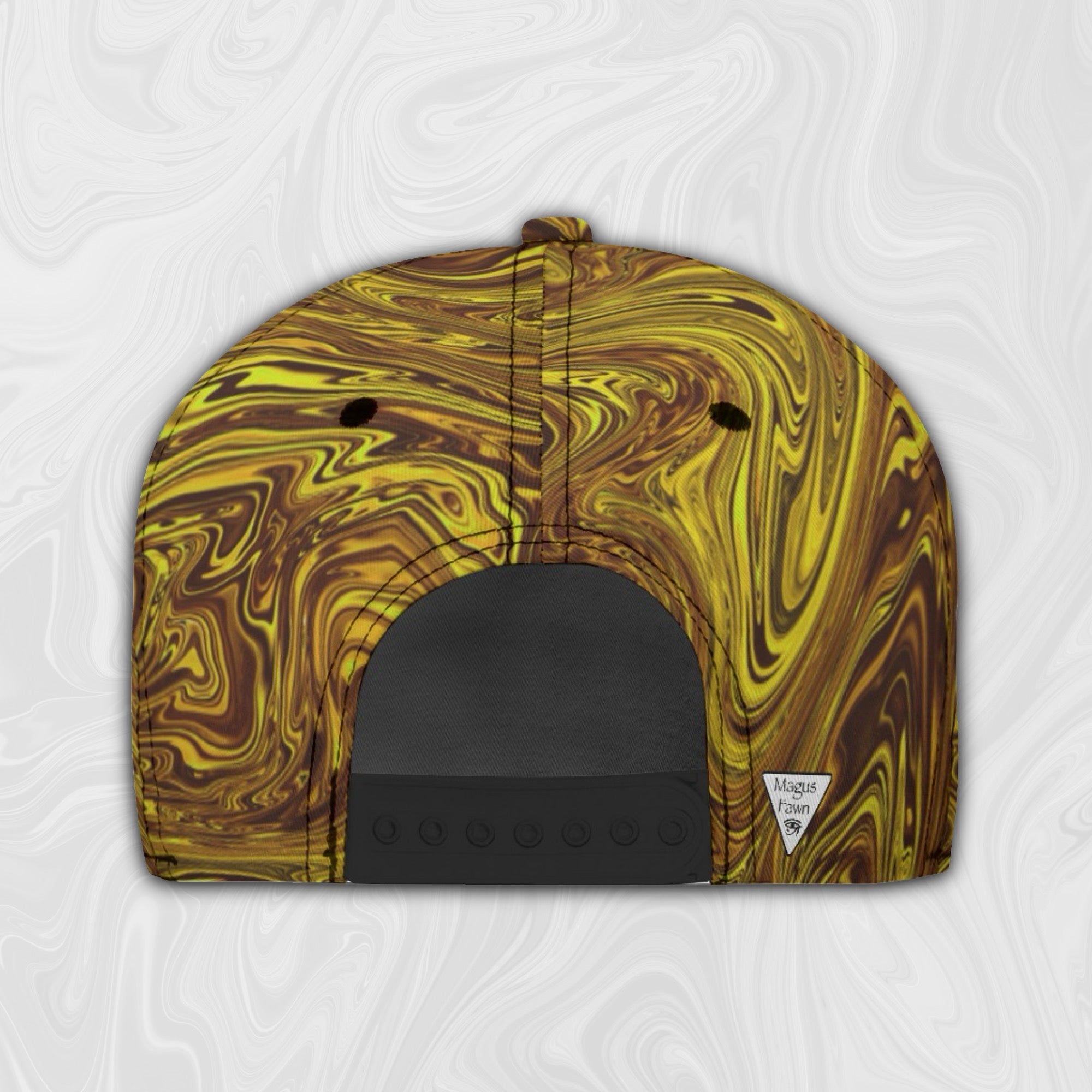 Liquid Gold Snapback Hat