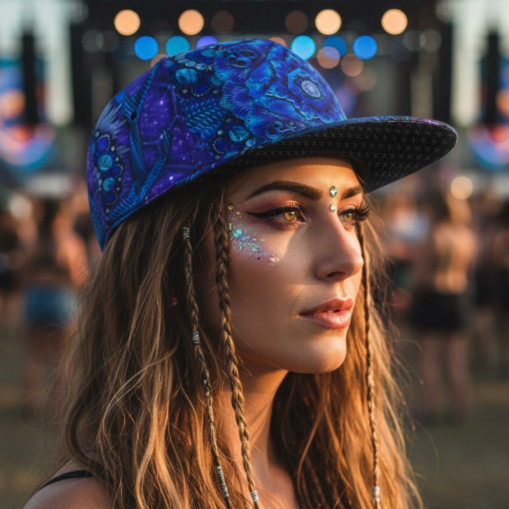 Madriax Blue Snapback Hat