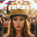 Liquid Gold Snapback Hat