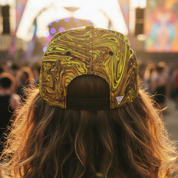 Snapback Hat | Liquid Gold
