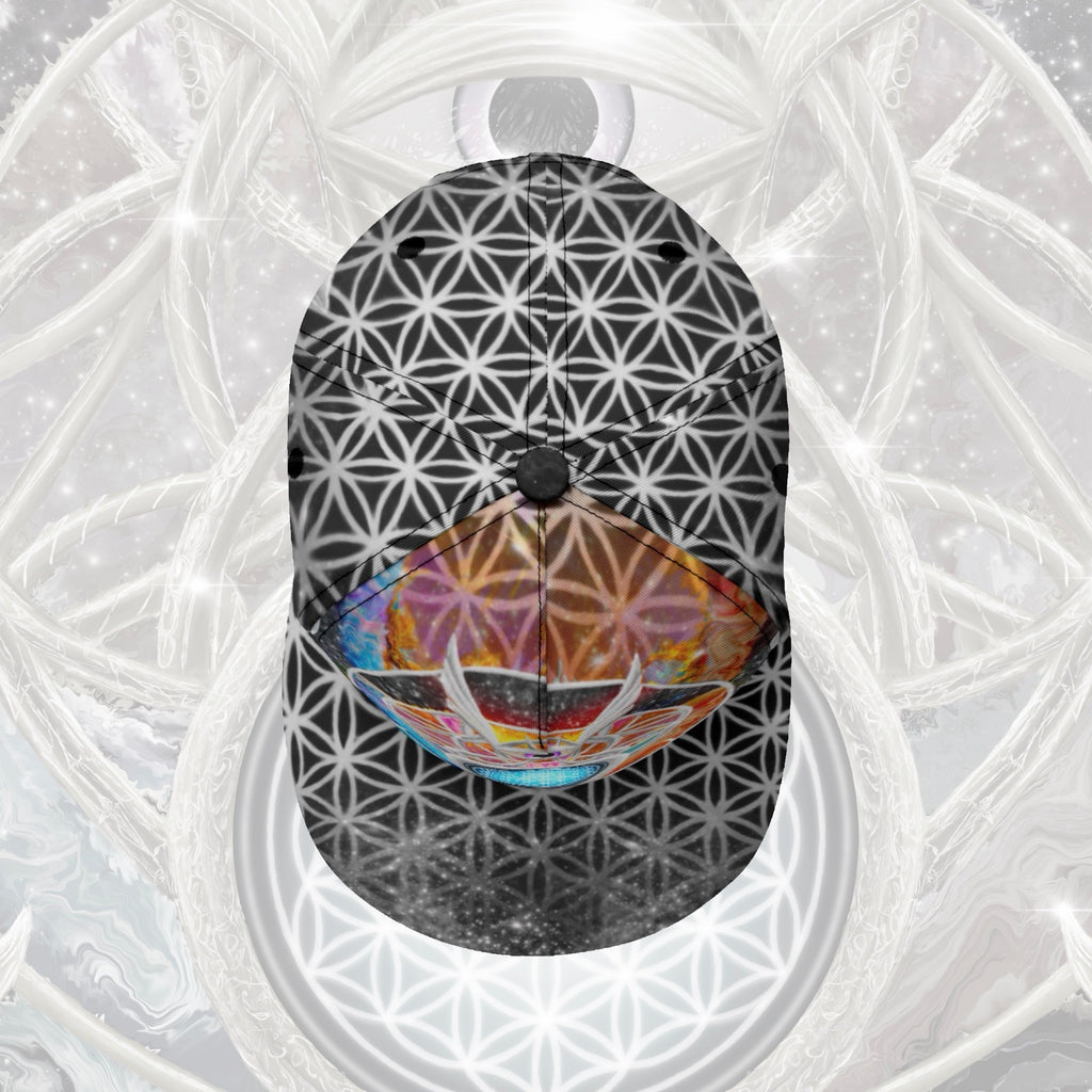 Mystic Eye Silver Snapback Hat
