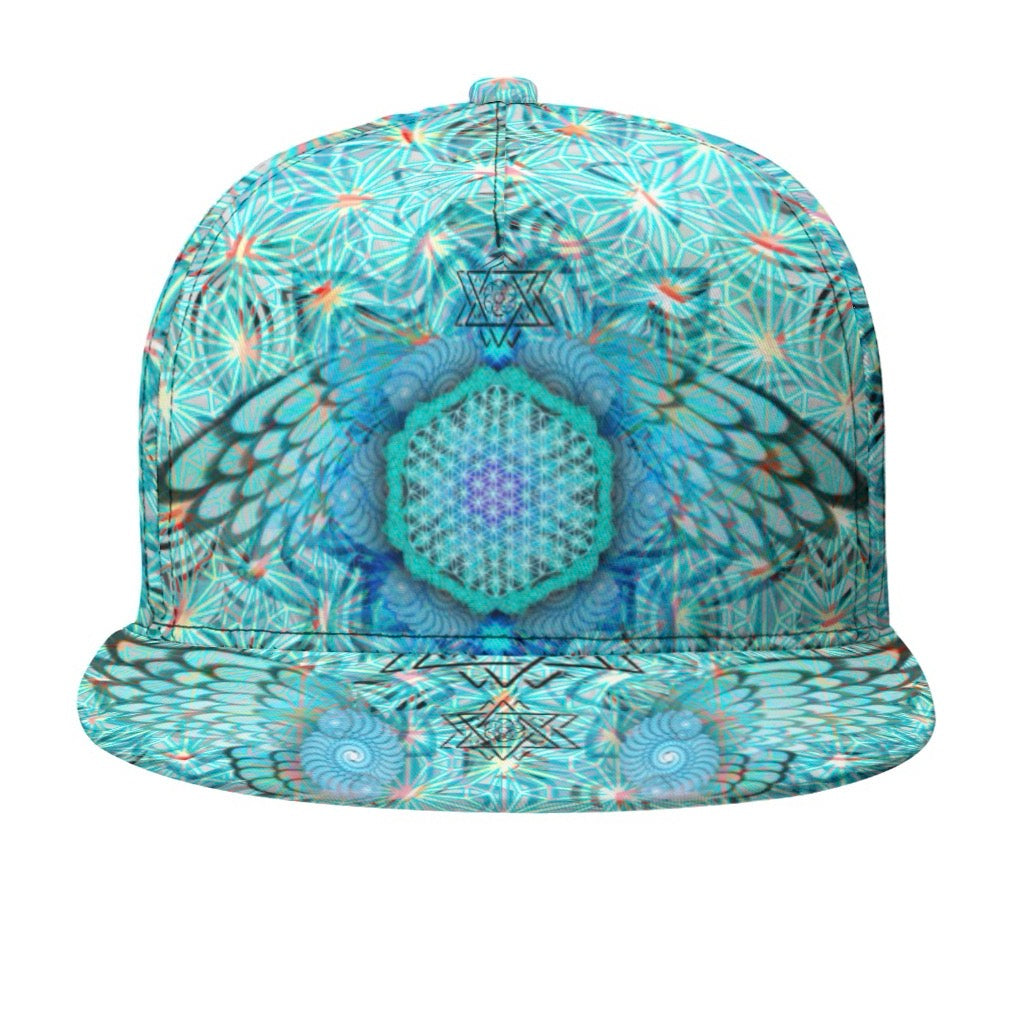 Snapback Hat | Angel Catcher Light Teal