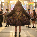 Enochian Vision Orange Women's Festival Cloak