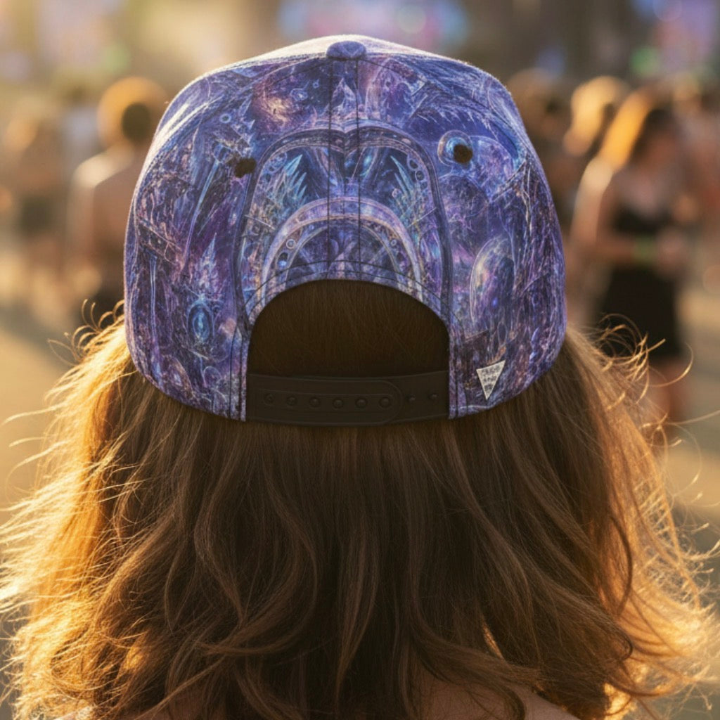 SnapBack Hat | Galactic Alien Oracle