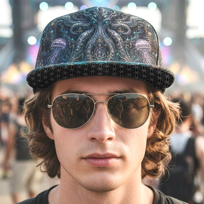 Snapback Hat | Mechanical Kraken