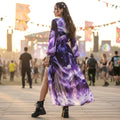 Chiffon Kimono | Amethyst Unicorn