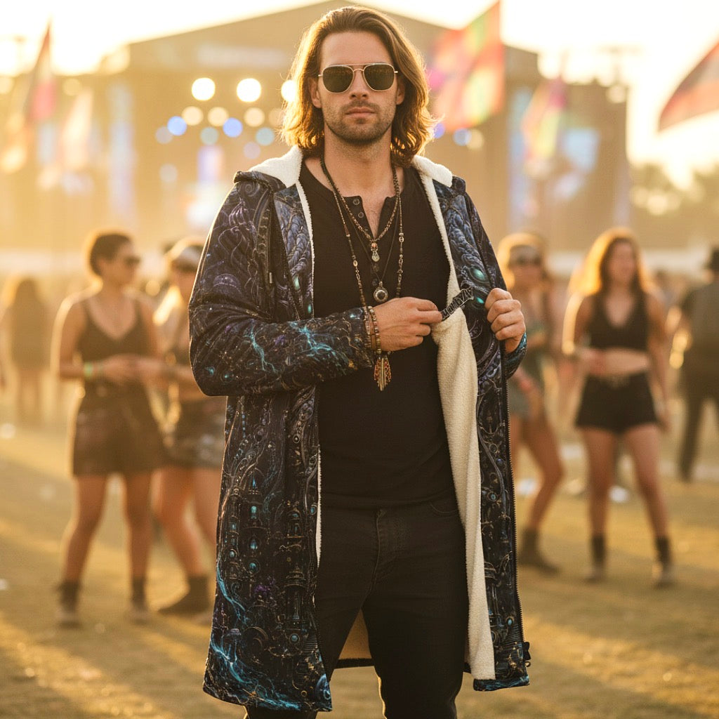Mechanical Kraken Men’s Festival Cloak