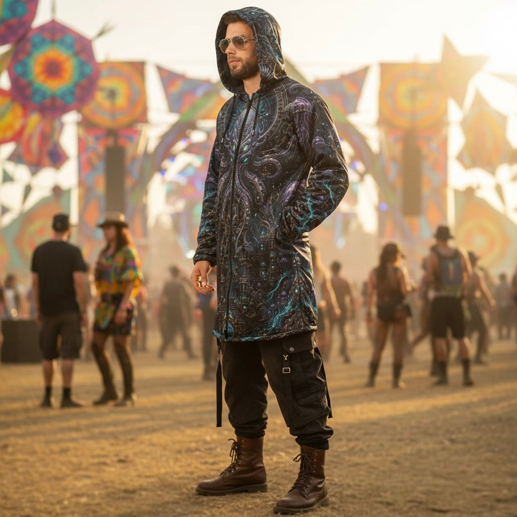 Mechanical Kraken Men’s Festival Cloak
