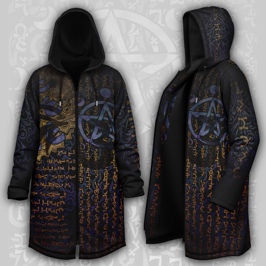 Enochian Vision Blue Men's Festival Cloak
