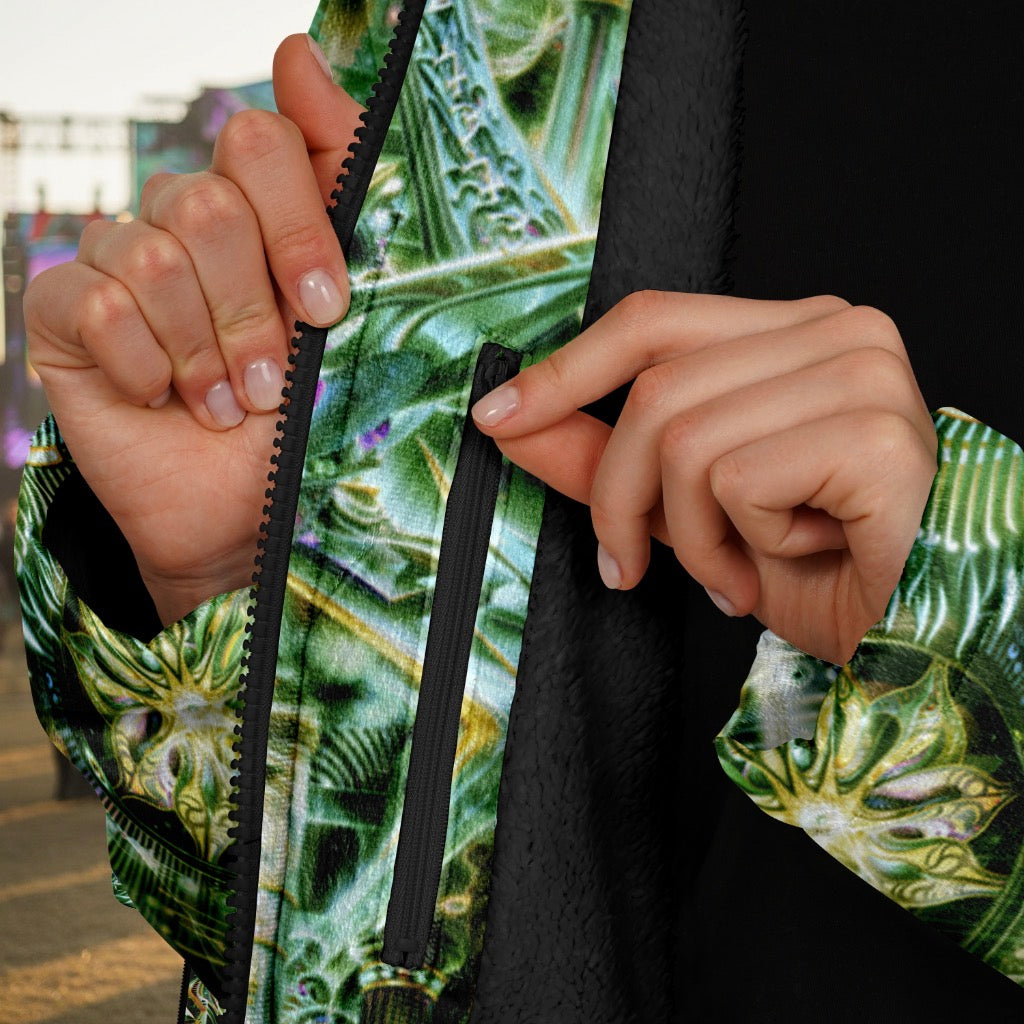 Dream Weaver Green Festival Cloak