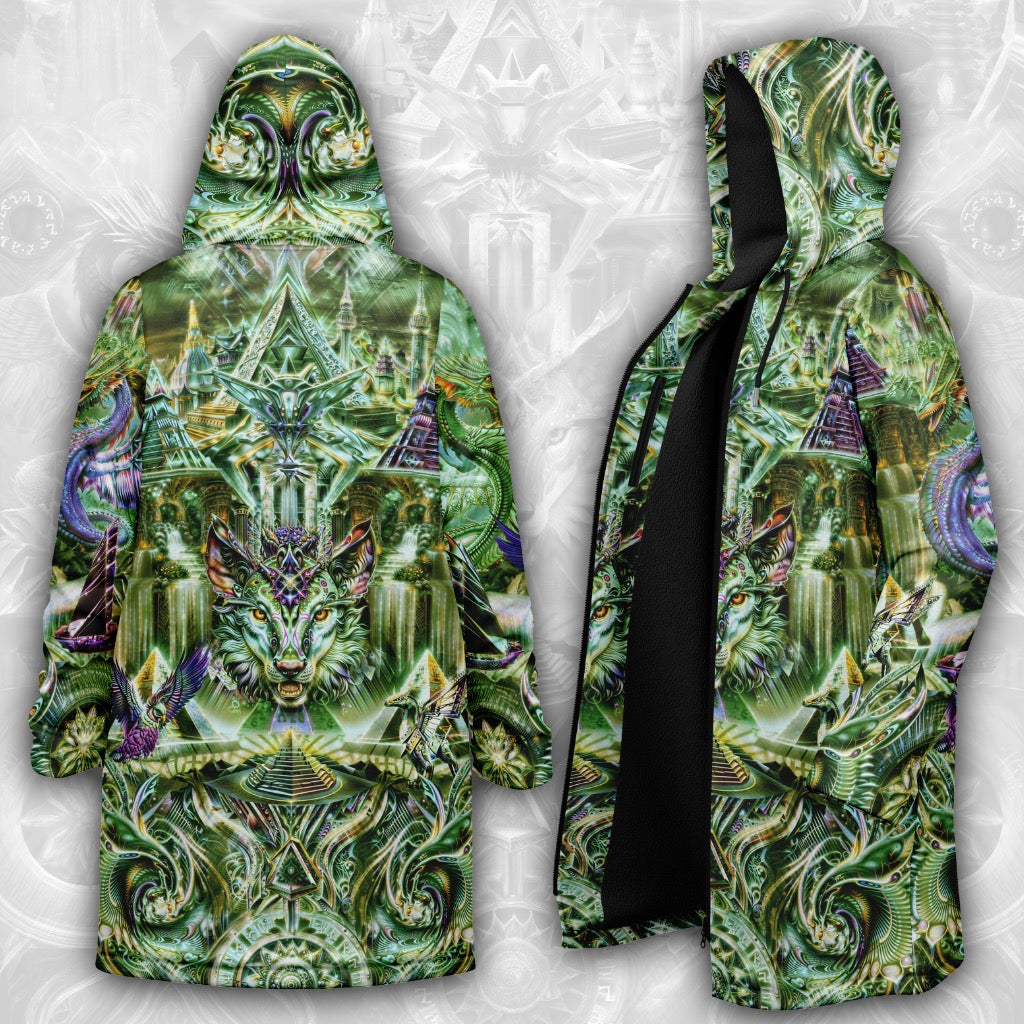 Dream Weaver Green Men's Festival Cloak